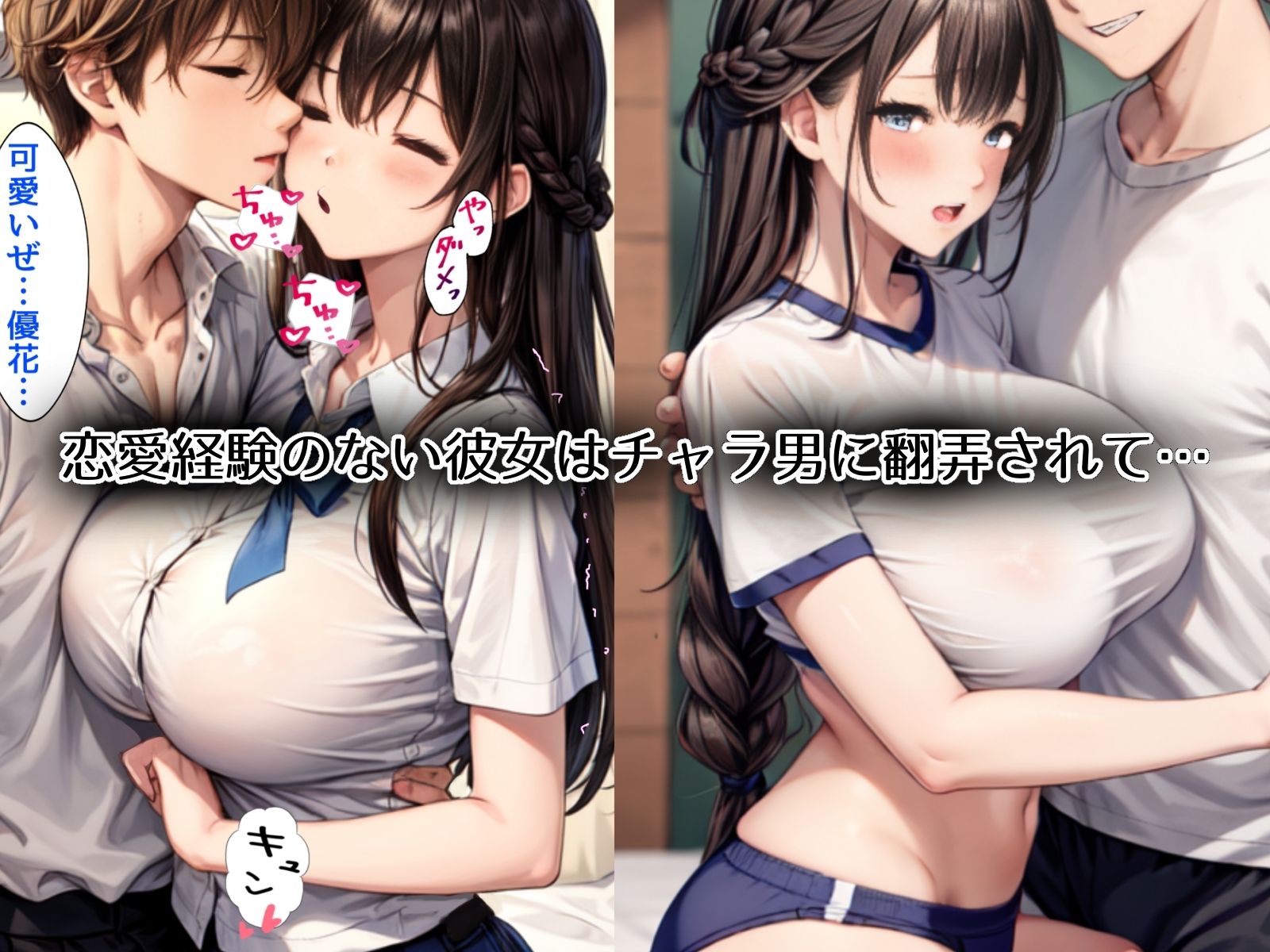 地味巨乳の幼馴染がチャラ男のオナホになっていた話