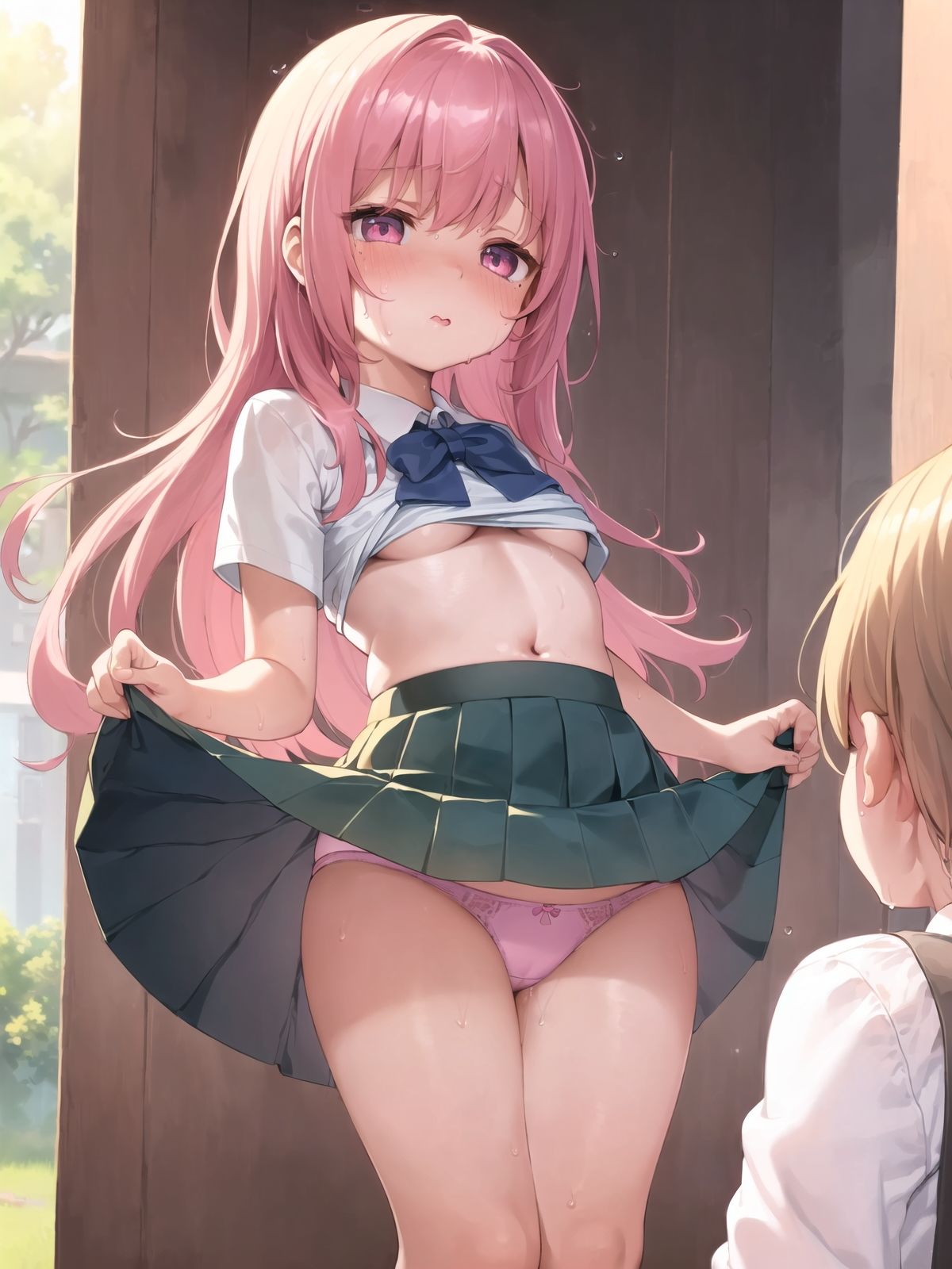 ロリ少女がパンツ見せてくるのでめちゃくちゃ犯した画像集3