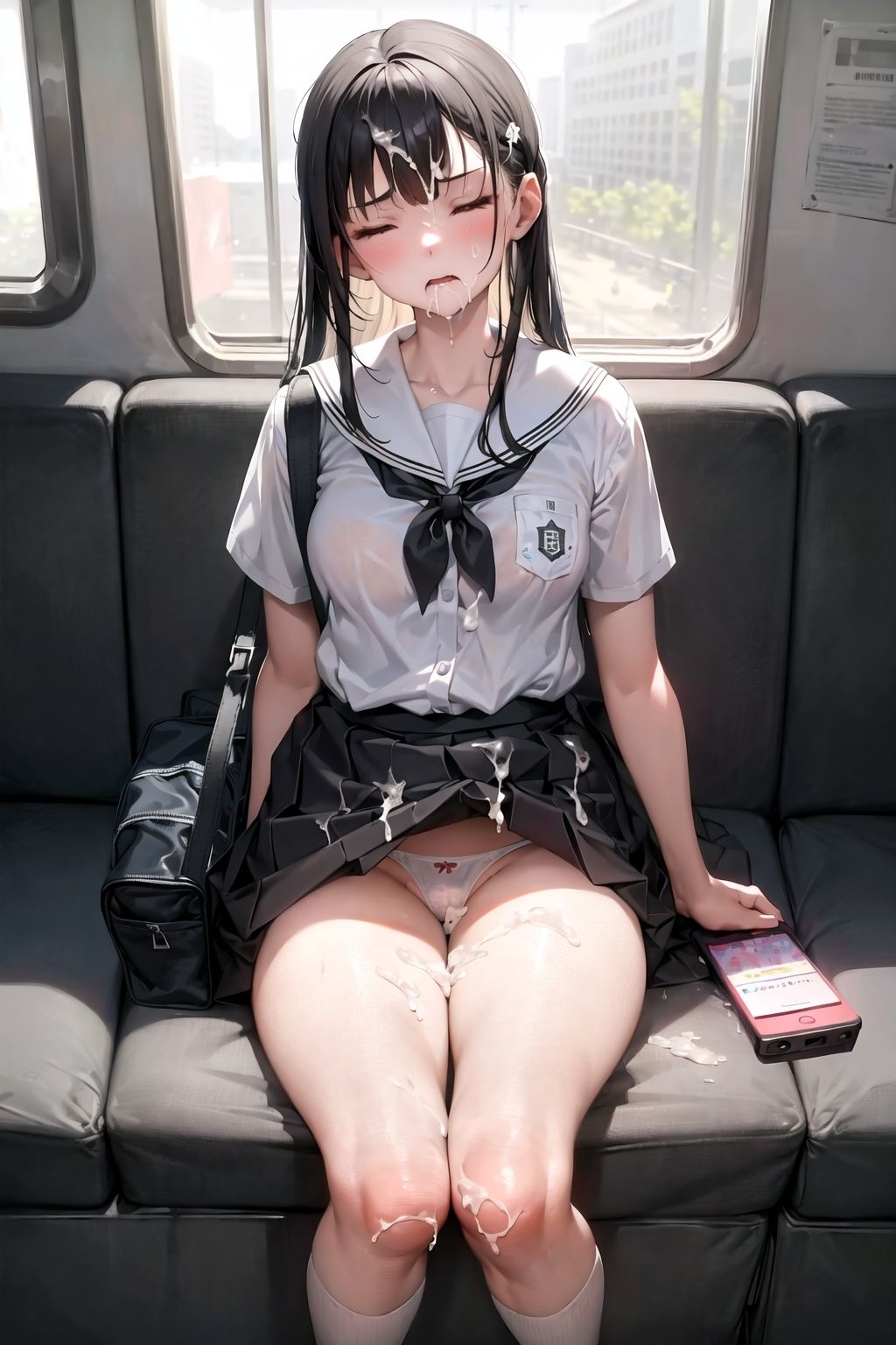 美少女痴●電車