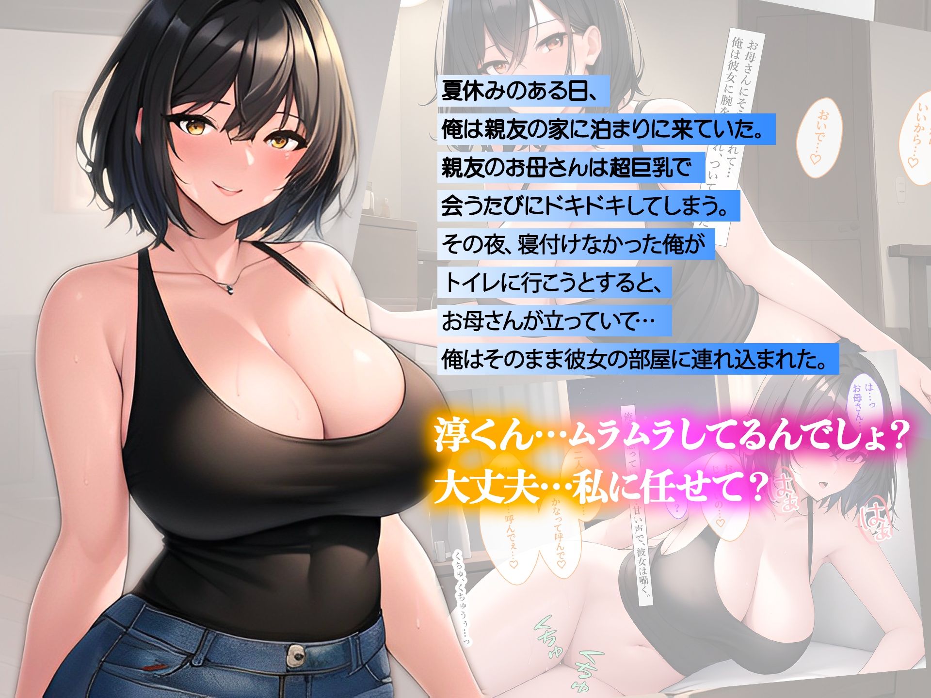 親友のお母さんがやたら俺にどエロいモーションをかけてくる件について