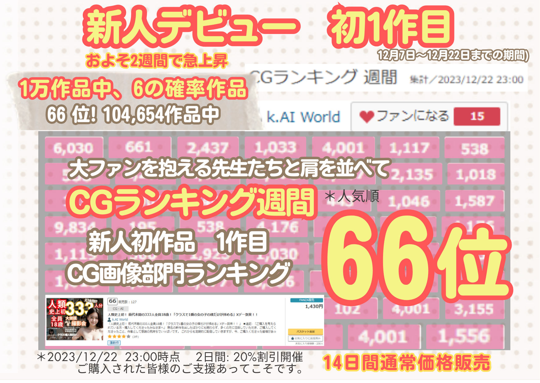 人類史上初！ 前代未聞の333人全員18歳！「クラスで1番の女の子の裸だけが拝める」Xデー到来！！