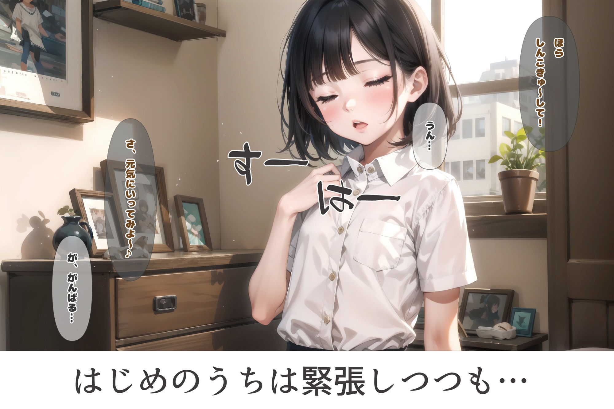 配信する少女たち Vol.4 アリサの初配信編