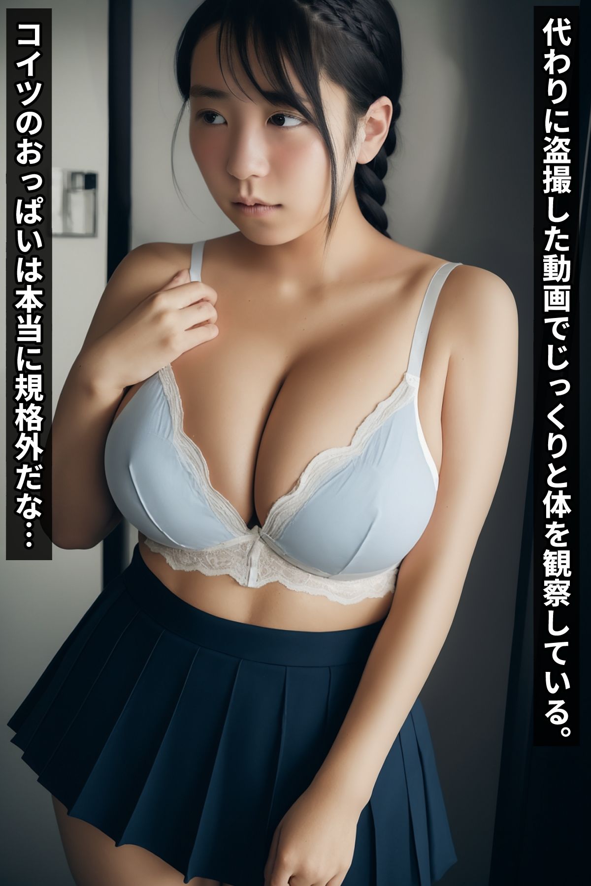 陰キャ巨乳JKは担任に犯●れてイキまくる