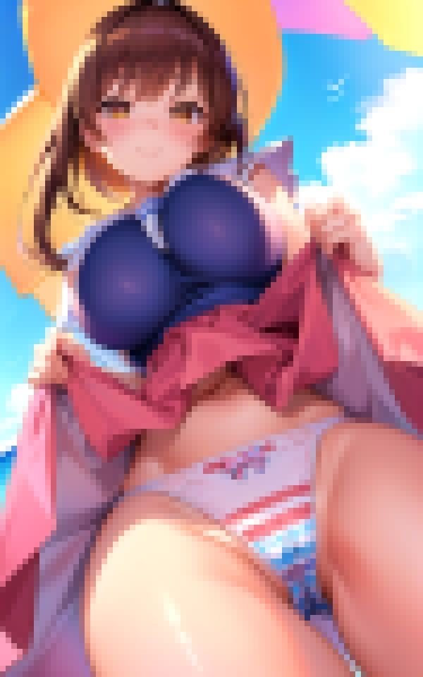 セッ◯ス＆海が大好きな爆乳ライフセイバー